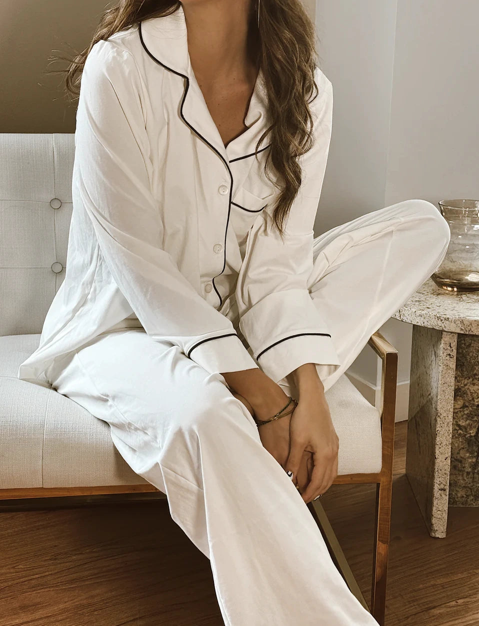 Cotton Long Sleeve Pajamas